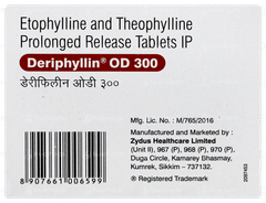 Deriphyllin Od 300 Tablet 15 Deriphyllin Od 300 Tablet 15