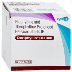 Deriphyllin Od 300 Tablet 15 Deriphyllin Od 300 Tablet 15
