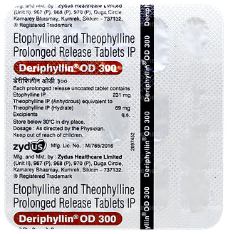 Deriphyllin Od 300 Tablet 15