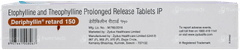 Deriphyllin Retard 150 Tablet 30