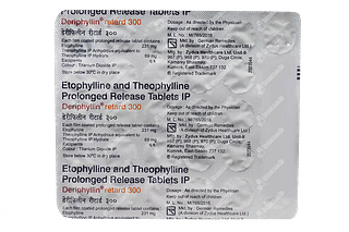 Deriphyllin Retard 300 MG Tablet 30