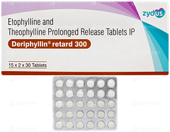 Deriphyllin Retard 300 Tablet 30
