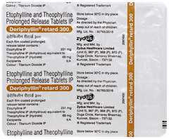 Deriphyllin Retard 300 Tablet 30