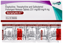 Deriphyllin S Tablet 10