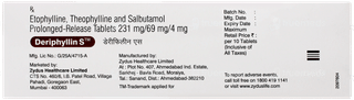 Deriphyllin S Tablet 10