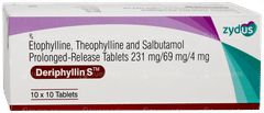 Deriphyllin S Tablet 10