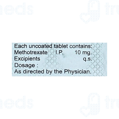 Dermotrex 10 Tablet 10 Dermotrex 10 Tablet 10