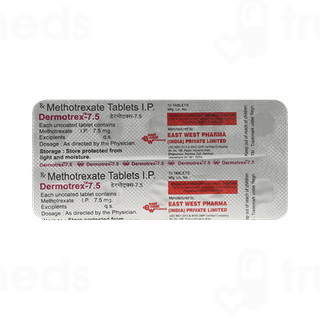 Dermotrex 7.5 Tablet 10