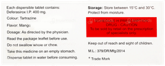 Desifer 400 Tablet 6