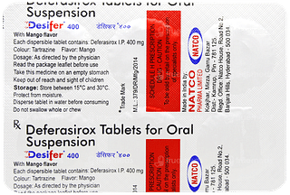 Desifer 400 Tablet 6