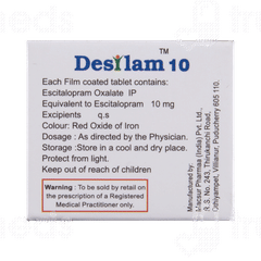 Desilam 10 MG Tablet 10