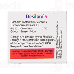 Desilam 5 MG Tablet 10