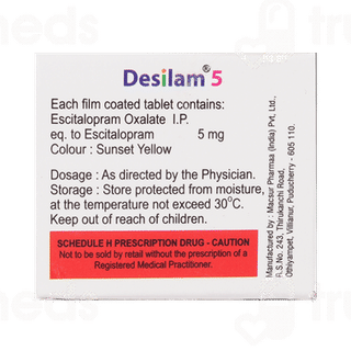 Desilam 5 MG Tablet 10