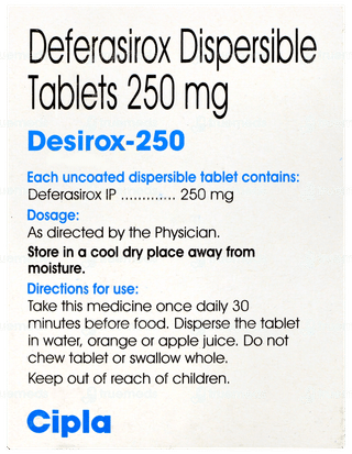 Desirox 250 Tablet 30