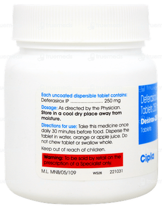 Desirox 250 Tablet 30
