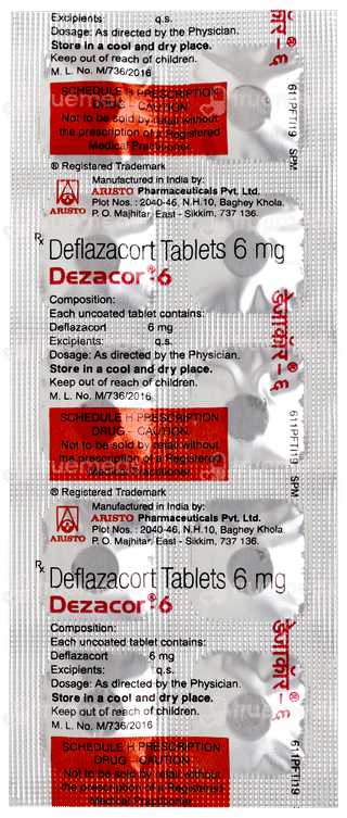 Dezacor 6 Tablet 10