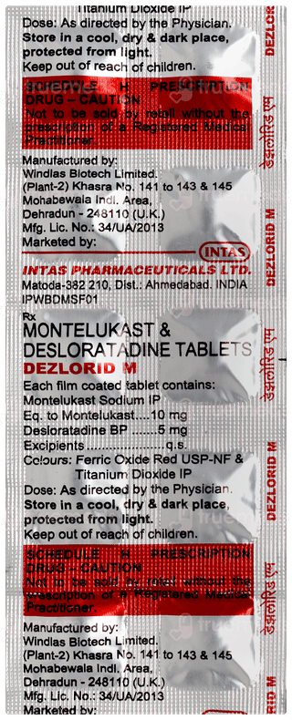 Dezlorid M Tablet 10