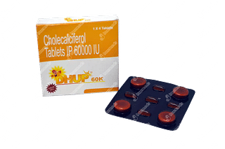 Dhup 60k Sugar Free Chewable Tablet 4