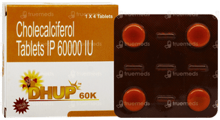 Dhup 60K Sugar Free Chewable Tablet 4