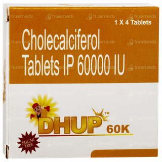 Dhup 60K Sugar Free Chewable Tablet 4