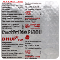 Dhup 60K Sugar Free Chewable Tablet 4 Dhup 60K Sugar Free Chewable Tablet 4