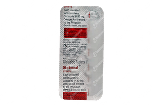 Diabend 80 MG Tablet 10