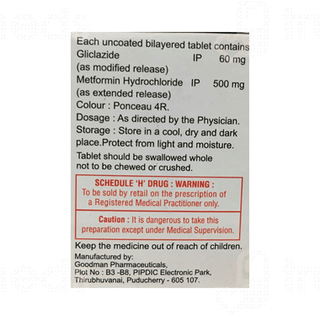 Diabend Mex 60 Tablet 10