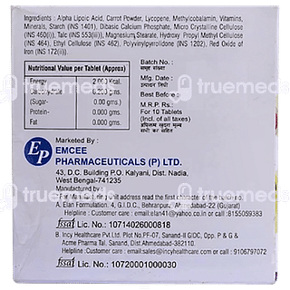 Diabetovit Tablet 10