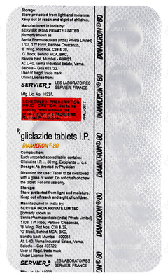 Diamicron 80 Tablet 10 Diamicron 80 Tablet 10