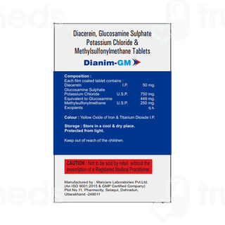 Dianim GM 750/50 MG Tablet 10