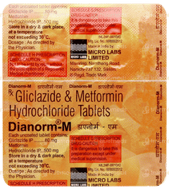 Dianorm M Tablet 15 Dianorm M Tablet 15