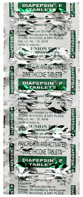 Diapepsin P Tablet 10