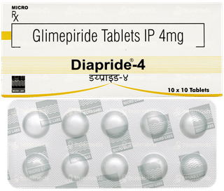 Diapride 4 Tablet 10