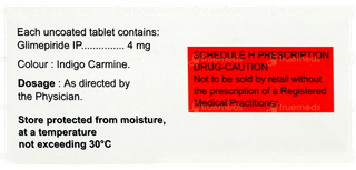 Diapride 4 Tablet 10