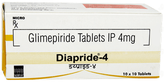 Diapride 4 Tablet 10
