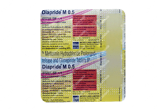 Diapride M 0.5/500 MG Tablet Pr 15