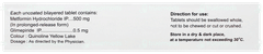 Diapride M 0.5 Tablet 15 Diapride M 0.5 Tablet 15