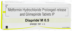 Diapride M 0.5 Tablet 15 Diapride M 0.5 Tablet 15