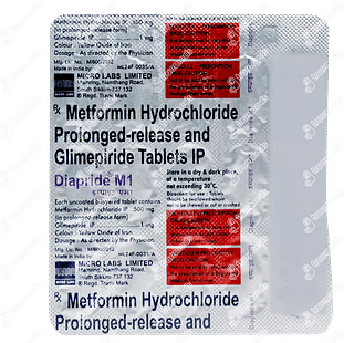 Diapride M 1/500 MG Tablet Pr  15