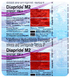 Diapride M2 Tablet 15