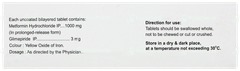 Diapride M3 Forte Tablet 15 Diapride M3 Forte Tablet 15