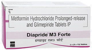 Diapride M3 Forte Tablet 15