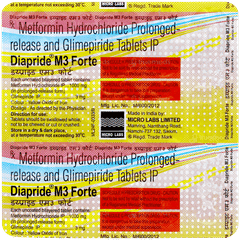 Diapride M3 Forte Tablet 15 Diapride M3 Forte Tablet 15