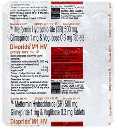 Diapride M1 Hv Tablet 15 Diapride M1 Hv Tablet 15