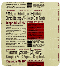 Diapride M2 Hv Tablet 15