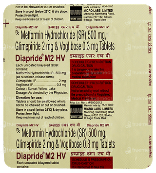 Diapride M2 Hv Tablet 15