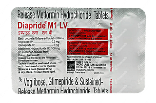 Diapride M Lv 0.2/500/1 MG Tablet Sr 10