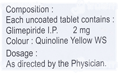 Diaset 2 Mg Tablet 10 Diaset 2 Mg Tablet 10