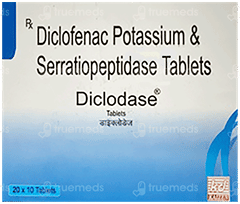 Diclodase 50/10 Mg Tablet 10