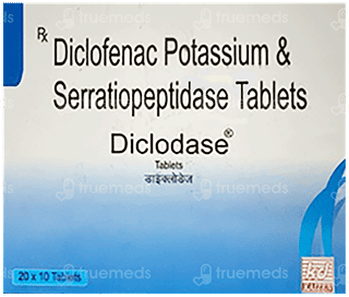 Diclodase 50/10 Mg Tablet 10